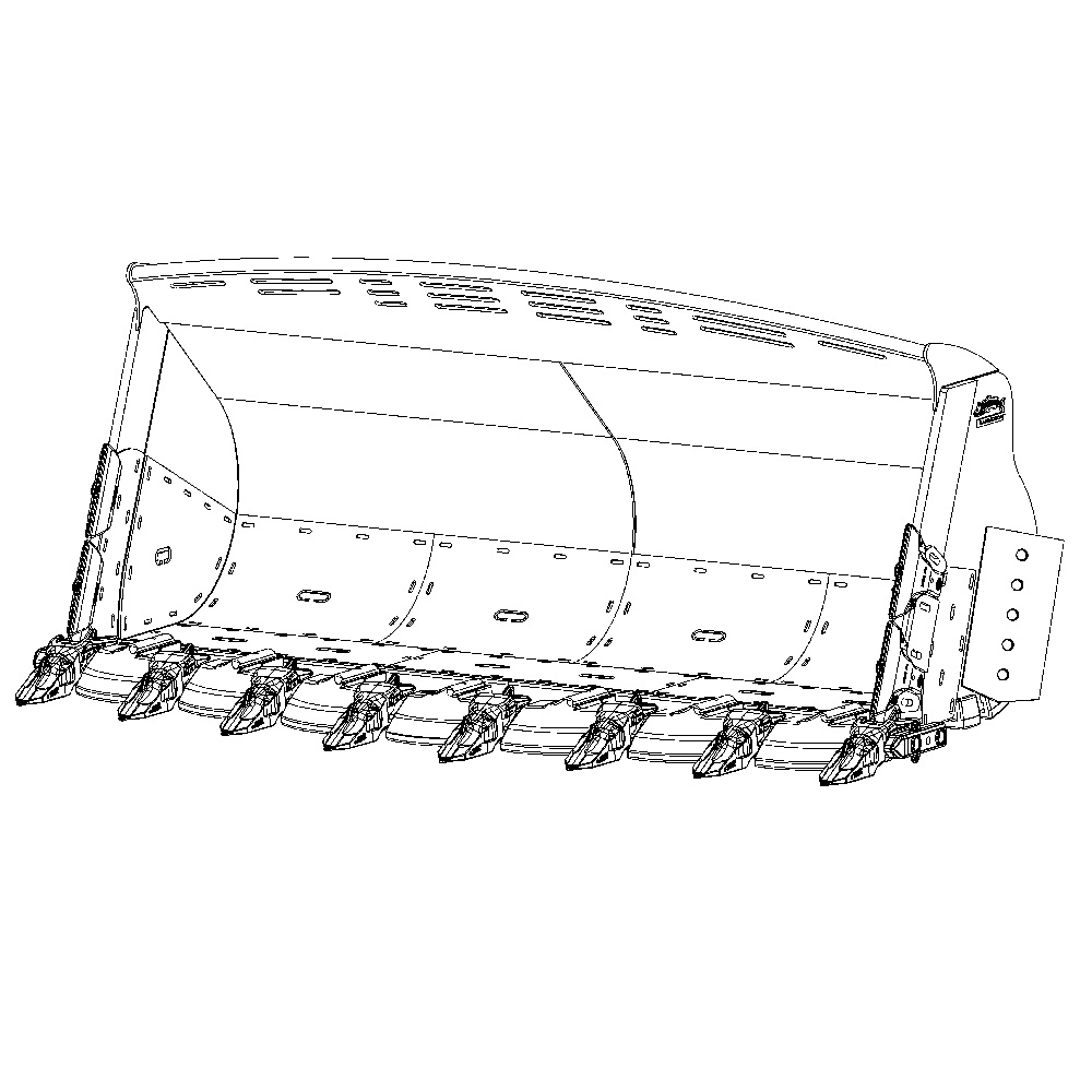 BGA1213 Komatsu Wheel Loader