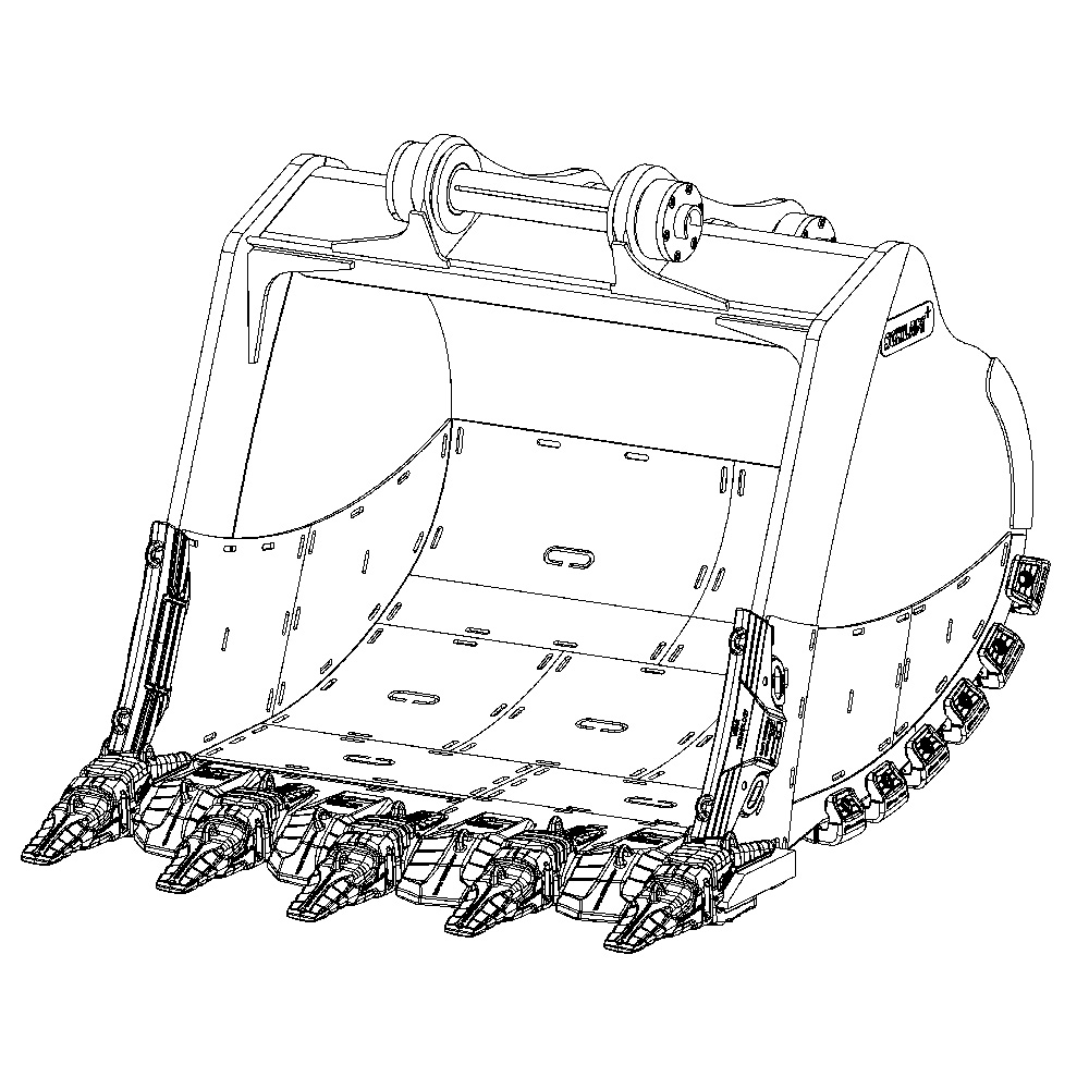 BGA1330 Komatsu Excavator